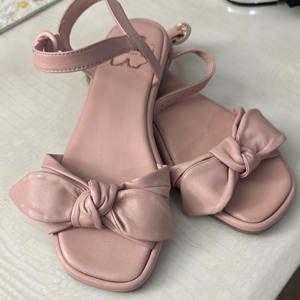 Ted Baker London Pink Bow Sandals